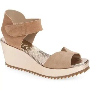 PEDRO GARCIA Fidelma Wedge Sandal, SIZE 12 US
